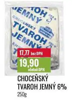 Ratio CHOCEŇSKÝ TVAROH JEMNÝ 6% 250g nabídka