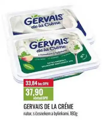 Ratio GERVAIS DE LA CRÉME 180g nabídka