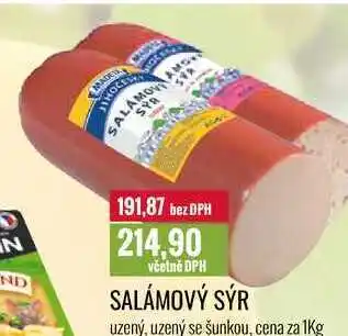 Ratio SALÁMOVÝ SÝR cena za 1kg nabídka