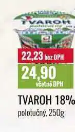 Ratio TVAROH 18% polotučný, 250g nabídka