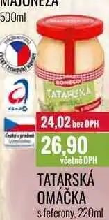 Ratio TATARSKÁ OMÁČKA s feferony, 220ml nabídka