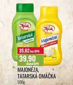 Ratio MAJONÉZA, TATARSKÁ OMÁČKA 500g nabídka
