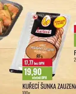 Ratio KUŘECÍ ŠUNKA ZAUZENÁ 100g nabídka