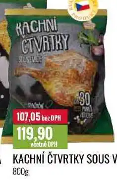 Ratio KACHNÍ ČTVRTKY SOUS VIDE 800g nabídka