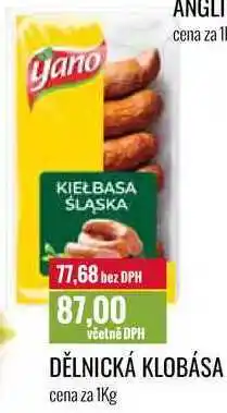 Ratio DĚLNICKÁ KLOBÁSA cena za 1Kg nabídka