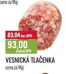 Ratio VESNICKÁ TLAČENKA cena za 1kg nabídka