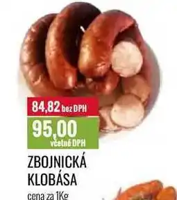 Ratio ZBOJNICKÁ KLOBÁSA cena za 1Kg nabídka