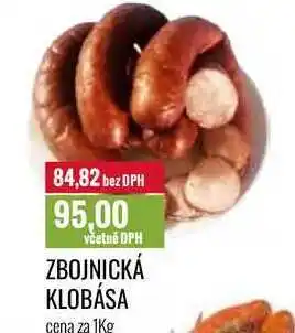 Ratio ZBOJNICKÁ KLOBÁSA cena za 1Kg nabídka