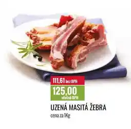 Ratio UZENÁ MASITÁ ŽEBRA cena za 1kg nabídka