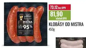 Ratio KLOBÁSY OD MISTRA 450g nabídka