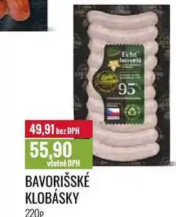 Ratio BAVORIŠSKÉ KLOBÁSKY 220g nabídka