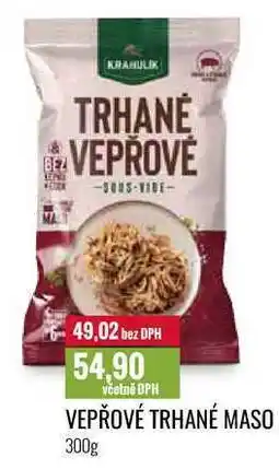 Ratio VEPŘOVÉ TRHANÉ MASO 300g nabídka