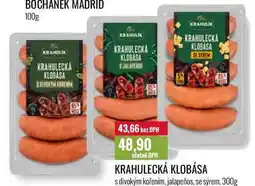 Ratio KRAHULECKÁ KLOBÁSA 300g nabídka