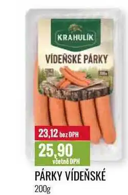 Ratio PÁRKY VÍDEŇSKÉ 200g nabídka
