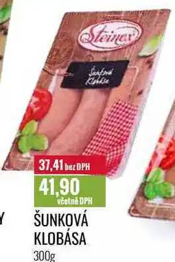 Ratio ŠUNKOVÁ KLOBÁSA 300g nabídka