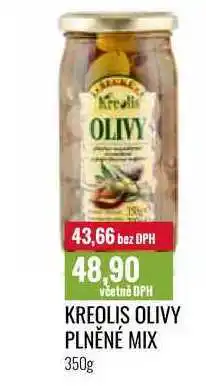 Ratio KREOLIS OLIVY PLNĚNÉ MIX 350g nabídka