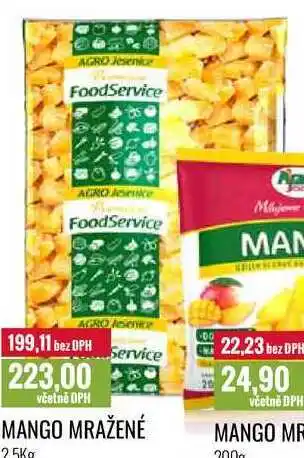 Ratio MANGO MRAŽENÉ 2,5Kg nabídka