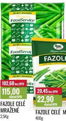 Ratio FAZOLE CELÉ MRAŽENÉ 2,5Kg nabídka
