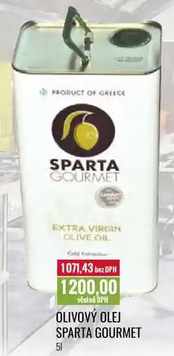 Ratio OLIVOVÝ OLEJ SPARTA GOURMET 5l nabídka