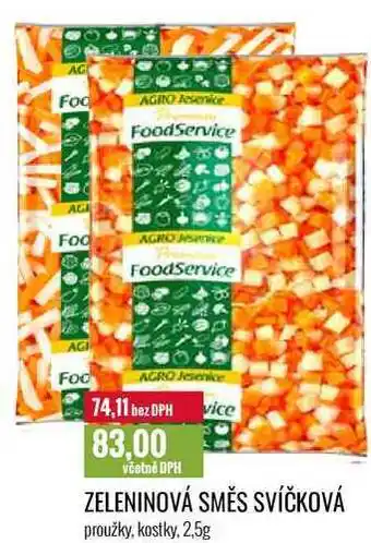 Ratio ZELENINOVÁ SMĚS SVÍČKOVÁ 2,5kg nabídka