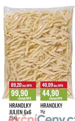 Ratio HRANOLKY JULIEN 6x6 2,5kg / HRANOLKY 1kg nabídka