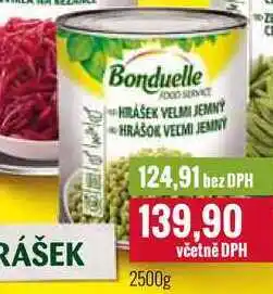 Ratio Bonduelle hrášek 2500g nabídka