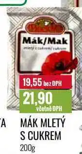 Ratio MÁK MLETÝ S CUKREM 200g nabídka