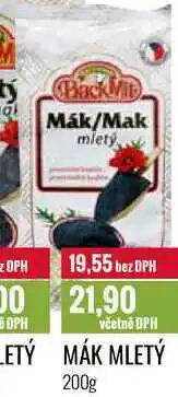 Ratio MÁK MLETÝ 200g nabídka