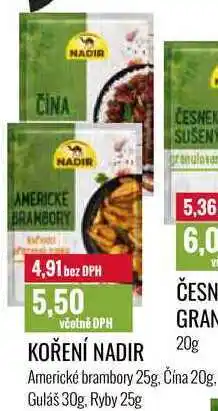 Ratio KOŘENÍ NADIR nabídka