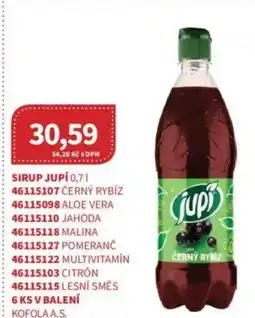 Kubík potraviny Sirup jupí nabídka