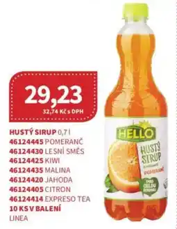 Kubík potraviny Hustý sirup nabídka