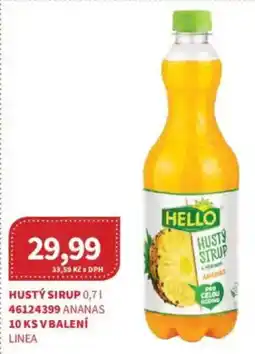 Kubík potraviny Hustý sirup nabídka