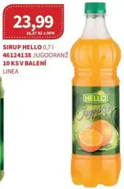 Kubík potraviny Sirup hello nabídka