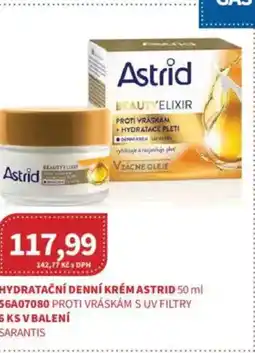 Kubík potraviny Hydratační denní krém astrid nabídka