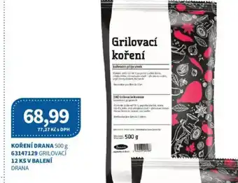 Kubík potraviny Koření drana nabídka