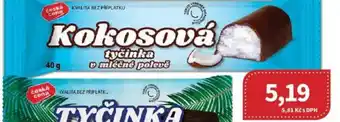 Kubík potraviny Kokosová tyčinka nabídka