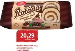 Kubík potraviny Roláda polévaná nabídka