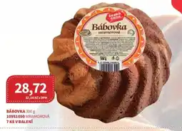 Kubík potraviny Bábovka nabídka
