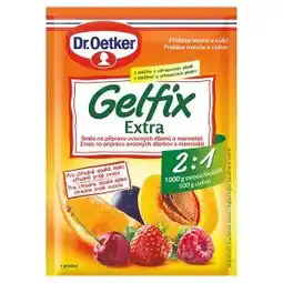 Ratio Dr. Oetker Gelfix Extra 2:1 na přípravu ovocných džemů a marmelád 25g nabídka
