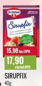 Ratio SIRUPFIX 40g nabídka