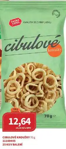 Kubík potraviny Cibulové kroužky nabídka
