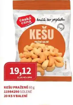 Kubík potraviny Kešu pražené nabídka