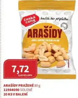 Kubík potraviny Arašídy pražené nabídka