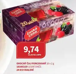 Kubík potraviny Ovocný čaj porcovaný nabídka