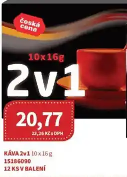 Kubík potraviny KÁVA 2v1 nabídka