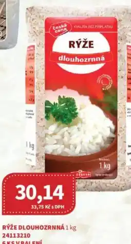 Kubík potraviny Rýže dlouhozrnná nabídka