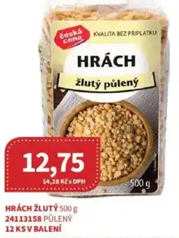 Kubík potraviny Hrách žlutý nabídka
