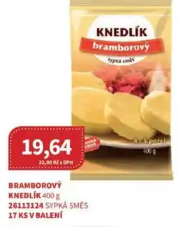 Kubík potraviny Bramborový knedlík nabídka