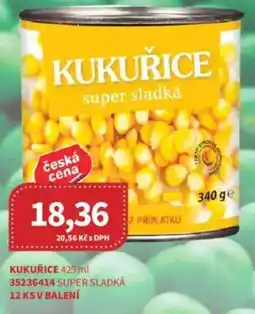 Kubík potraviny Kukuřice nabídka