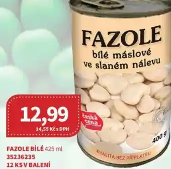 Kubík potraviny Fazole bílé nabídka